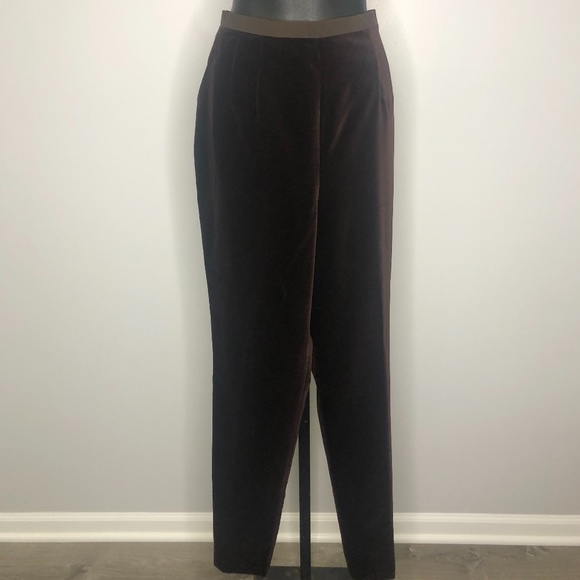 Akris Bergdorf Goodman Brown Trousers